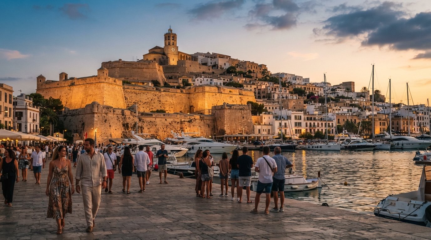 Dalt Vila & Ibiza by: Ibizas gamle hjerte, fra volde til marina-aftener
