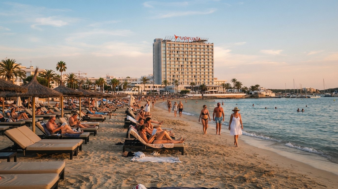 Playa d'en Bossa, Ibiza: where the island keeps its bassline