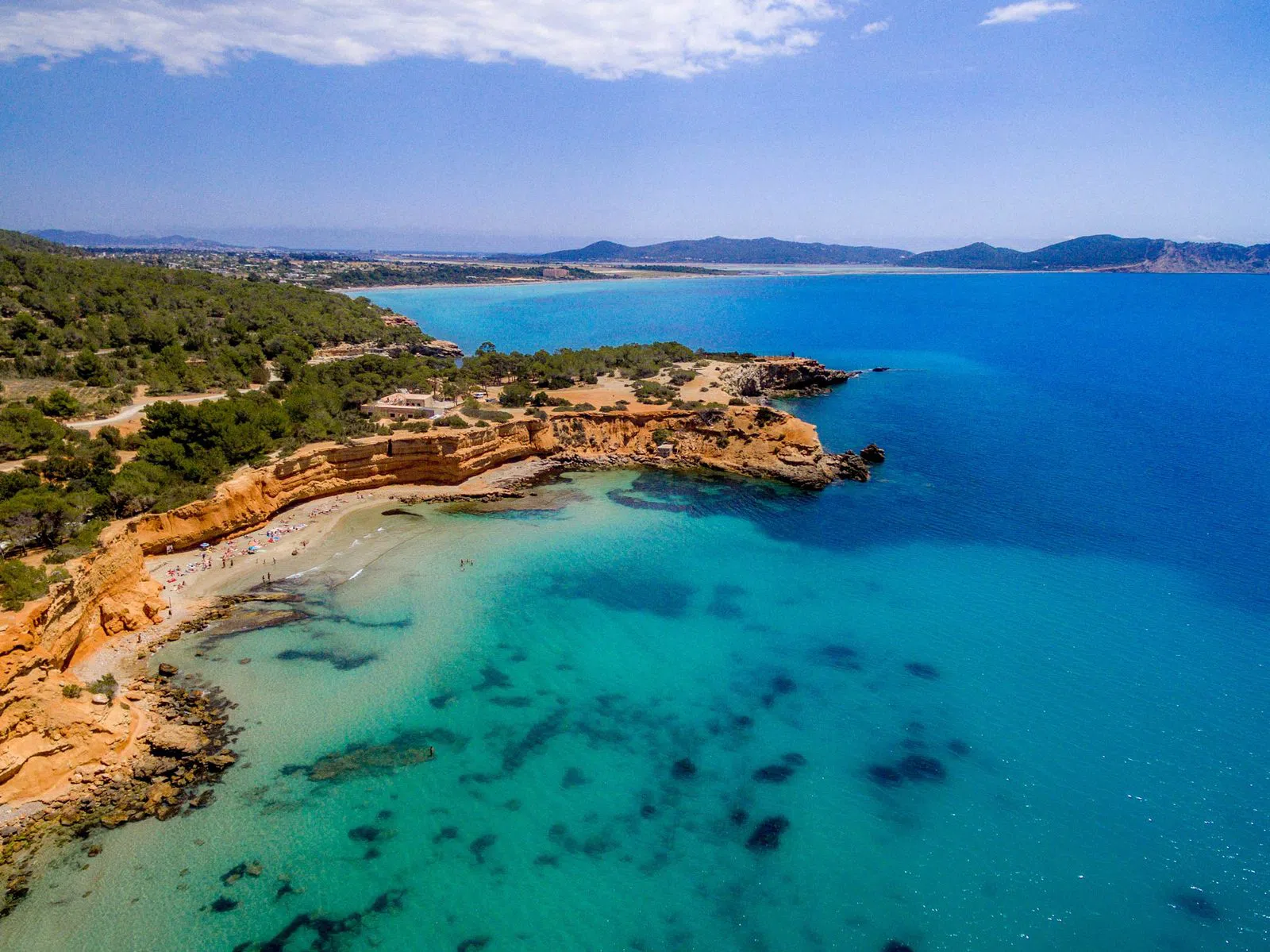 Platja des Jondal (Cala Jondal beach), Ibiza
